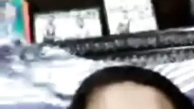 Bearded XXX buddy calls the married woman who shows him chest