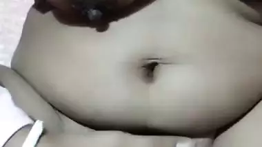 Big boobs cute girlfriend nude on video call MMS