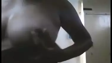 Big boobs maid exposed her asset front of cam on demand