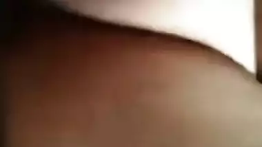 Close-up shooting of cock thrusting in and out of shaved Desi XXX pussy