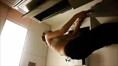 Nerdy Desi girl with nice XXX assets changes clothes in locker room