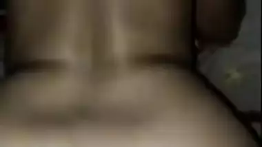 Aunty hard doggy fuck with young boyfriend