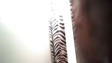 Hiding Inside Bathroom And Making Video Of Indian Aunty Bathing