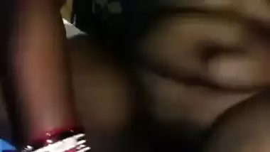 Village wife stripping clothes and naked masturbation