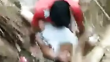 Indian Village Bhabhi Fucked in jungle