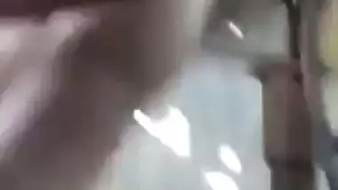 Fair big boobed Indian local girl