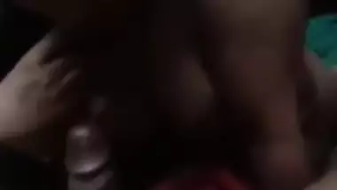 Booby Indian wife sex with hubby on cam